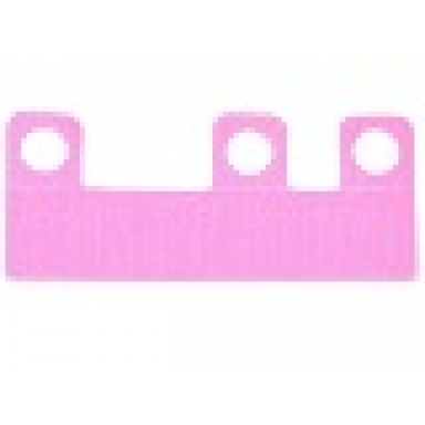 bright pink minifigure skirt cloth length 10mm
