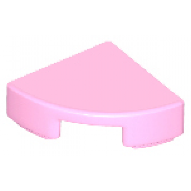 bright pink tile round 1 x 1 quarter