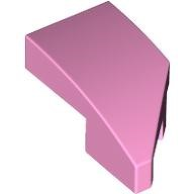 bright pink wedge 2 x 1 x 2 3 left