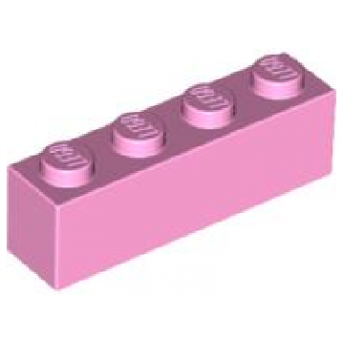 bright pink brick 1 x 4
