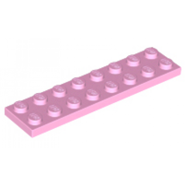 bright pink plate 2 x 8
