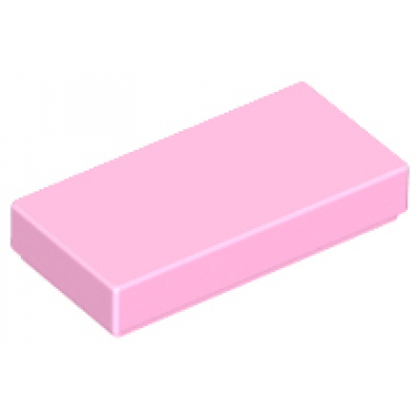 bright pink tile 1 x 2