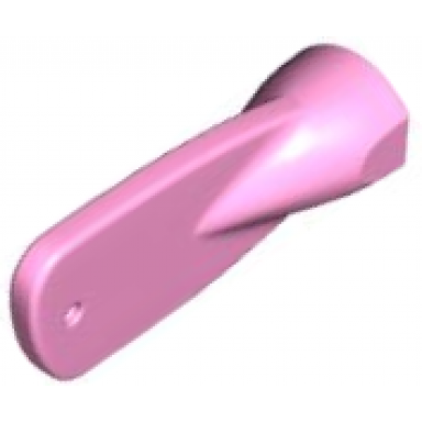 bright pink minifigure utensil oar paddle head