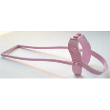 bright pink belville horse harness with shafts