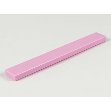 bright pink tile 1 x 8