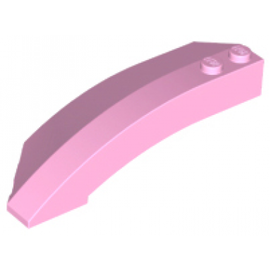bright pink wedge 8 x 3 x 2 open right