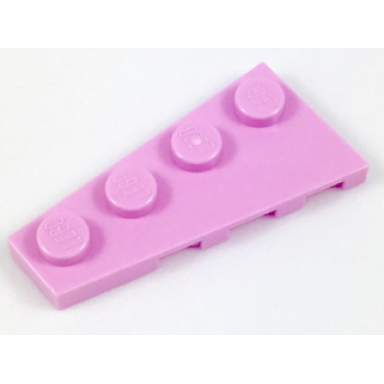 bright pink wedge plate 4 x 2 left