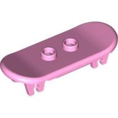 bright pink minifigure utensil skateboard deck