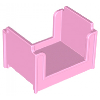 bright pink duplo furniture bunk bed