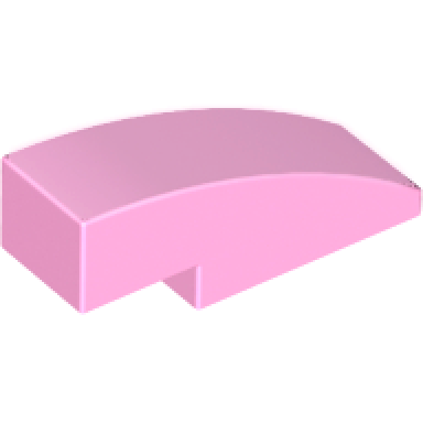 bright pink slope curved 3 x 1
