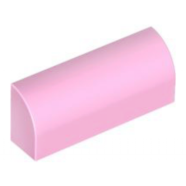 bright pink slope curved 1 x 4 x 1 1 3