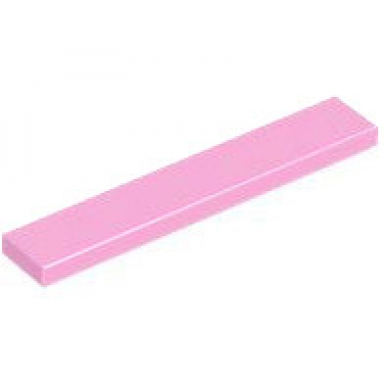 bright pink tile 1 x 6