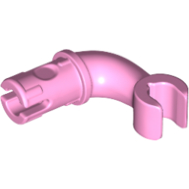 bright pink arm and hand long with pin - vertical grip
