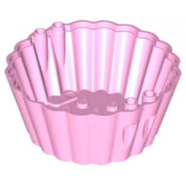 bright pink container cupcake muffin cup 8 x 8 x 3