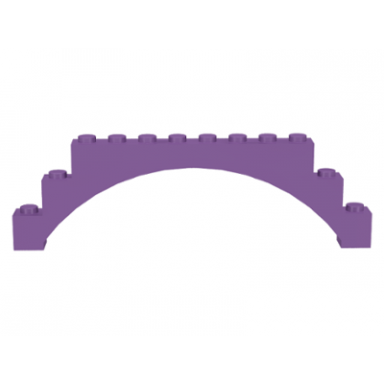 medium lavender arch 1 x 12 x 3 raised arch with 1 cross support