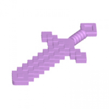 minifigure weapon sword pixelated minecraft