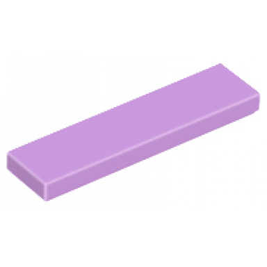 medium lavender tile 1 x 4