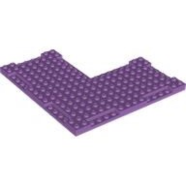 medium lavender brick modified corner 16 x 16 x 2 3 with 7 x 7 inside corner and 1 x 4 side indentations