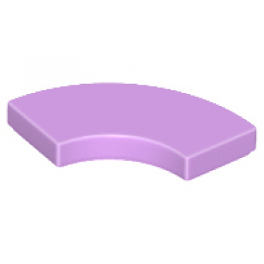 medium lavender tile round corner 2 x 2 macaroni