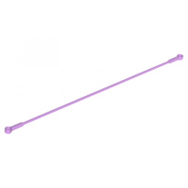 medium lavender hose flexible 22l with 2 connector ends zipline