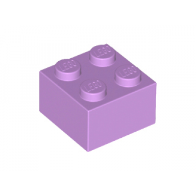 medium lavender brick 2 x 2