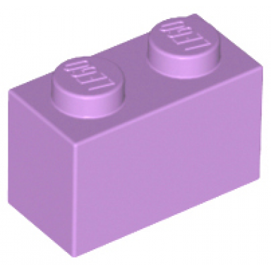 medium lavender brick 1 x 2