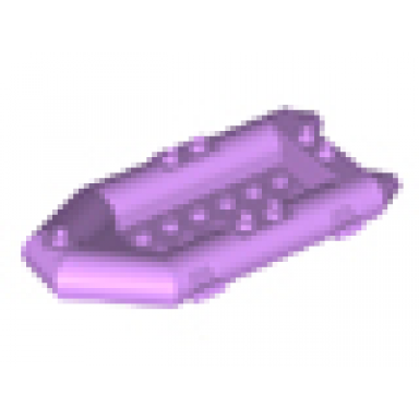 medium lavender boat rubber raft small