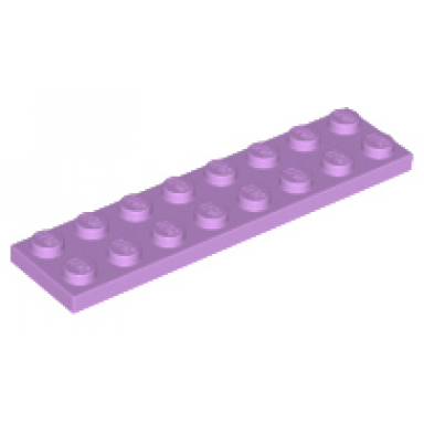 medium lavender plate 2 x 8