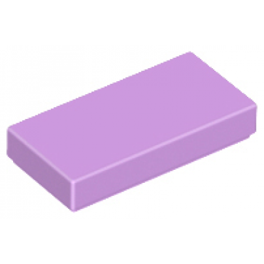 medium lavender tile 1 x 2