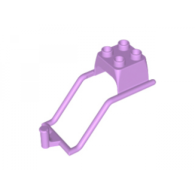 medium lavender duplo animal accessory horse harness
