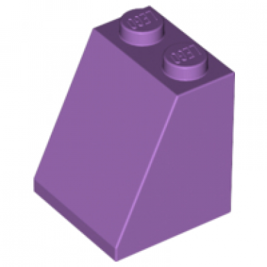 medium lavender slope 65 2 x 2 x 2 with bottom tube