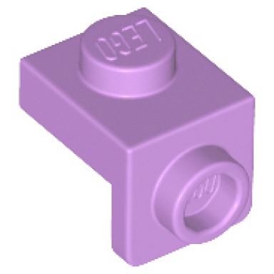 medium lavender bracket 1 x 1 - 1 x 1
