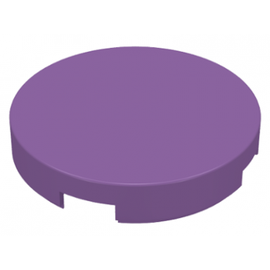 medium lavender tile round 2 x 2