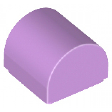 medium lavender slope curved 1 x 1 x 2 3 double