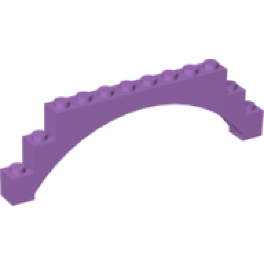 medium lavender arch 1 x 12 x 3