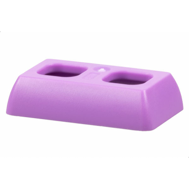 medium lavender minifigure skirt plastic straight short