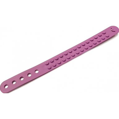 medium lavender bracelet with 2 x 14 studs and 5 holes