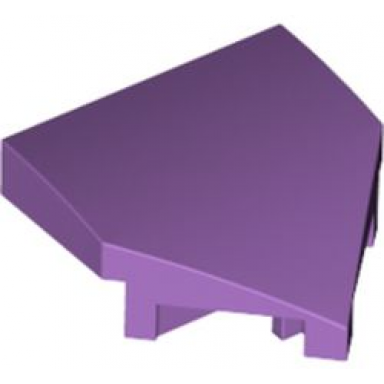 medium lavender wedge 2 x 2 x 2 3 pointed