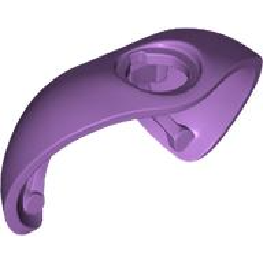 medium lavender minifigure wings insect beetle with neck hole