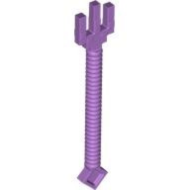 medium lavender minifigure weapon trident pixelated minecraft
