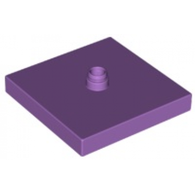 medium lavender duplo turntable 4 x 4 base flush surface