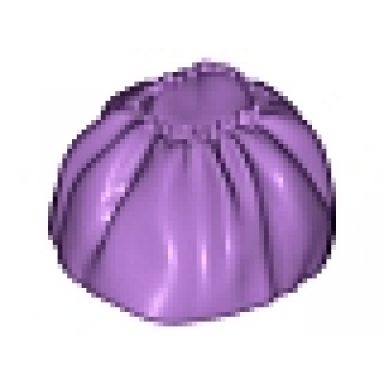 medium lavender duplo wear cloth skirt satin