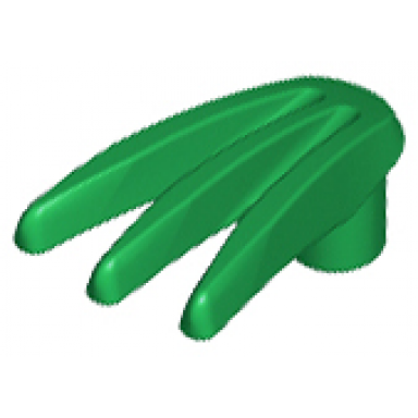green minifigure weapon bladed claw spread