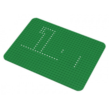 baseplate 24 x 32 with set 345 dots pattern