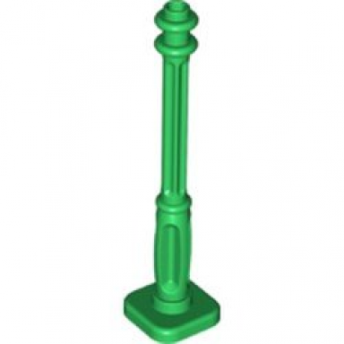 green support 2 x 2 x 7 lamp post 4 base flutes