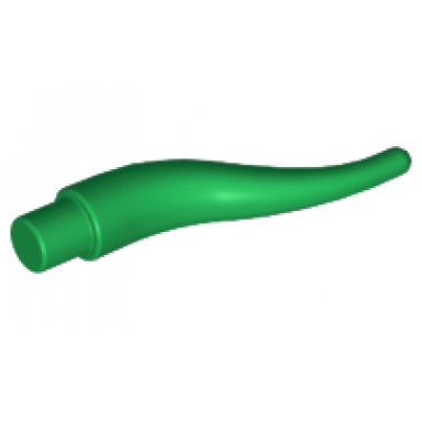 green cattle horn long