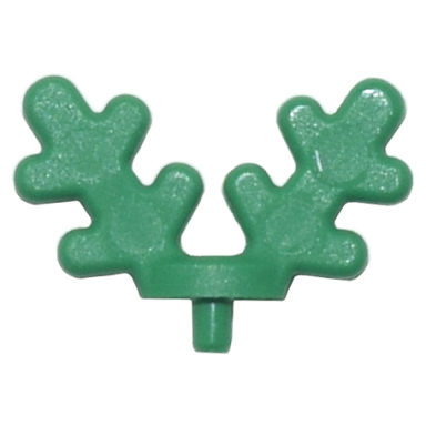green minifigure antlers with small pin