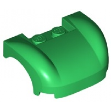 green vehicle mudguard 3 x 4 x 1 1 3 curved fenders