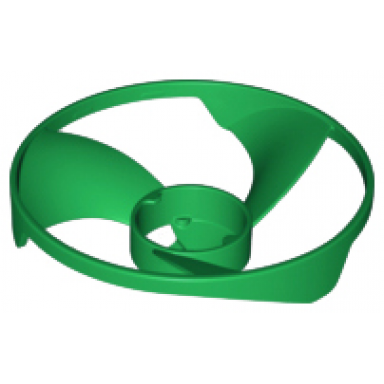 green propeller 3 blade 13 diameter ninjago airjitzu flyer vortex rotor