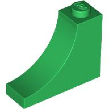 green arch 1 x 3 x 2 inverted